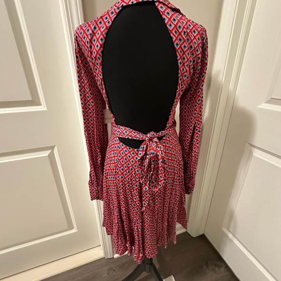 Free People It Takes Two Long Sleeve Mini Dress - Picture 4 of 8